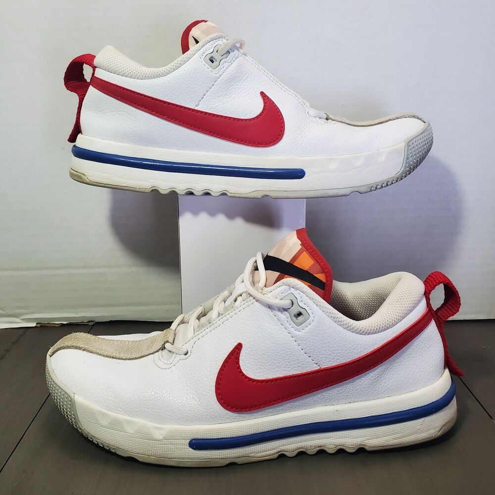 Nike Air Sesh Dance Men's 6.5 White Red DD3680-100 Forest Gump Sneakers